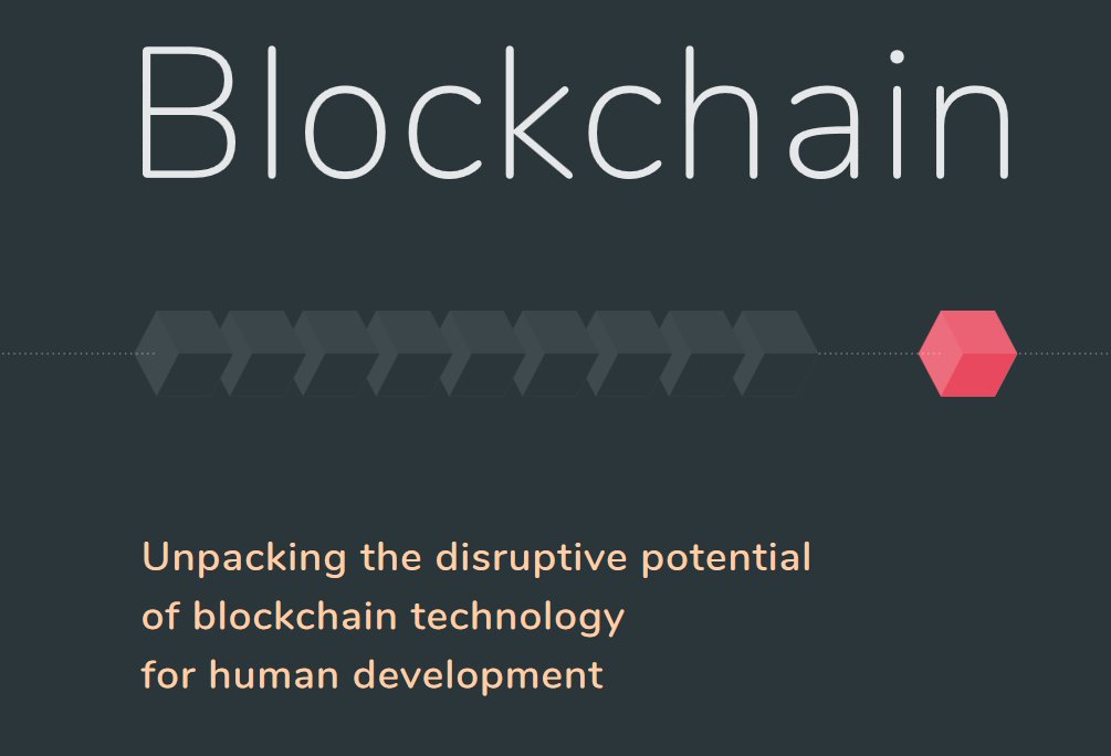 Blockchain Technology and  Human Development